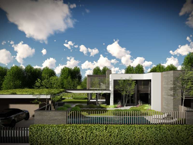 Moderne villa met zwembad
