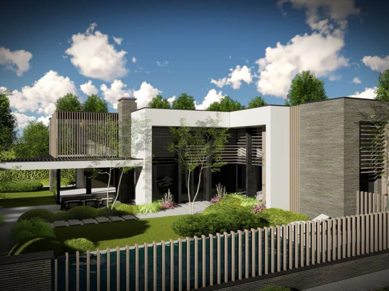 Moderne villa met zwembad