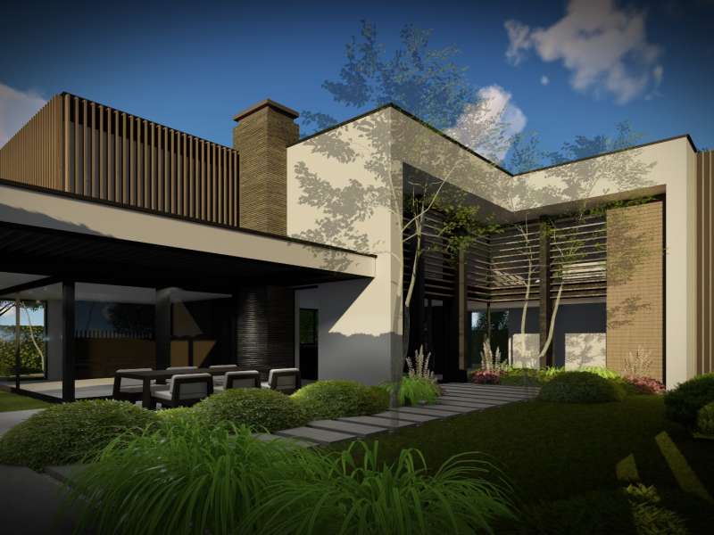 Moderne villa met zwembad