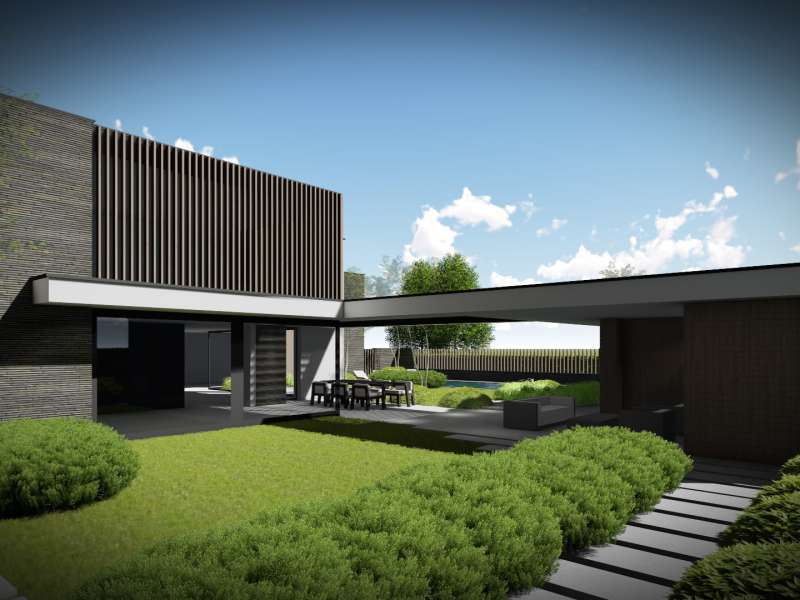 Moderne villa met zwembad