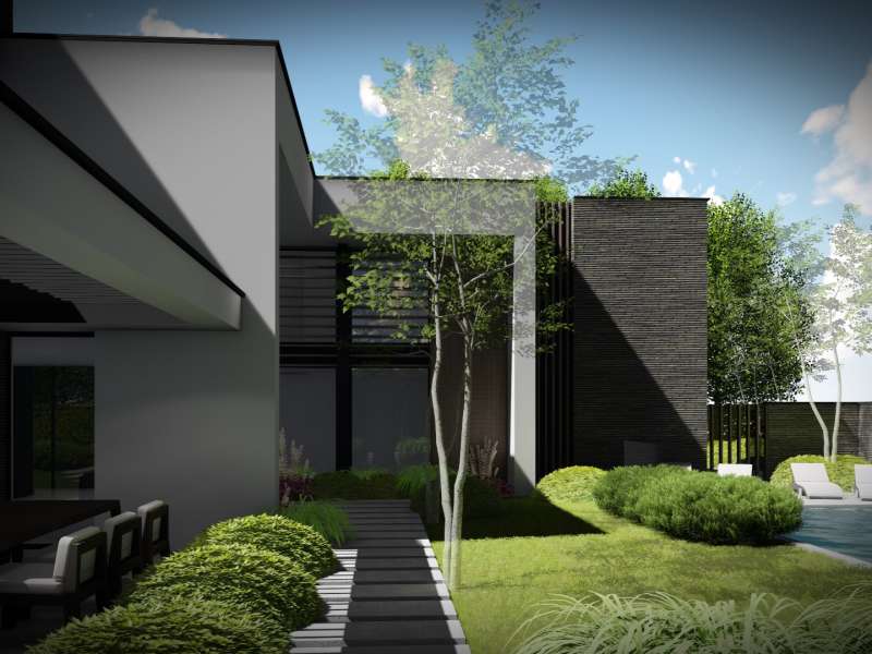 Moderne villa met zwembad