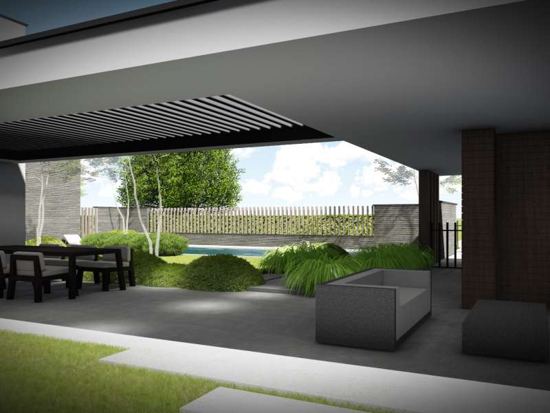 Moderne villa met zwembad