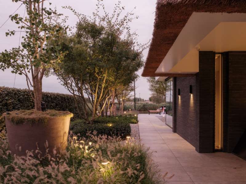 Villa met een vaste koers