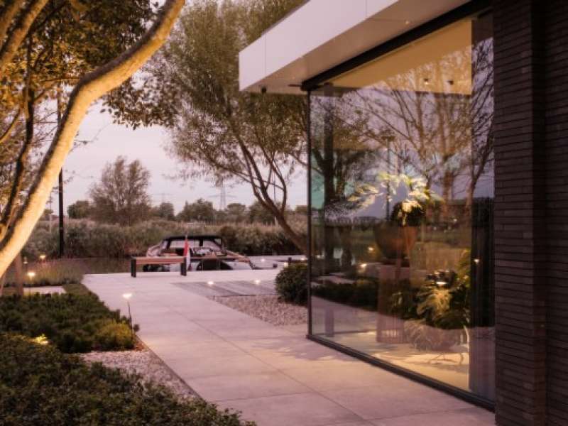 Villa met een vaste koers