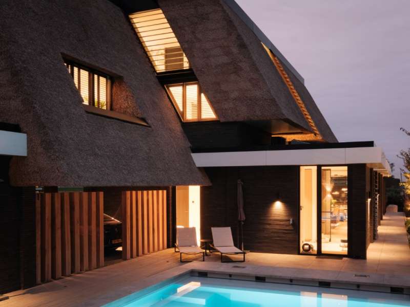 Villa met een vaste koers