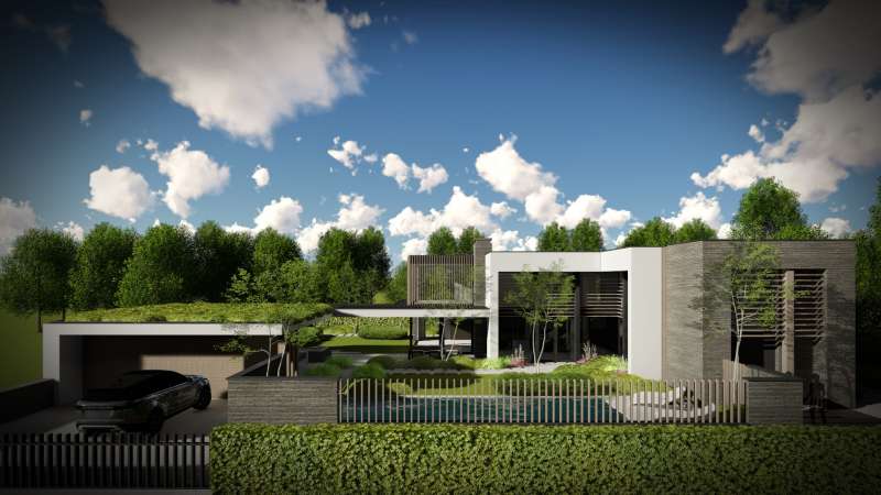 Moderne villa met zwembad