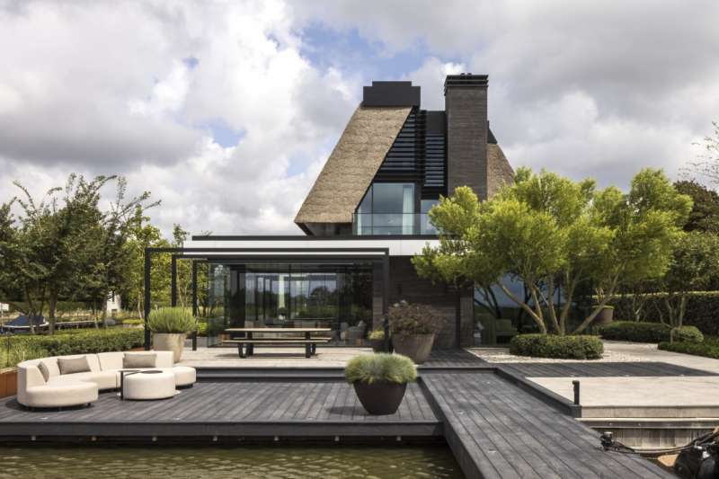 Villa met een vaste koers