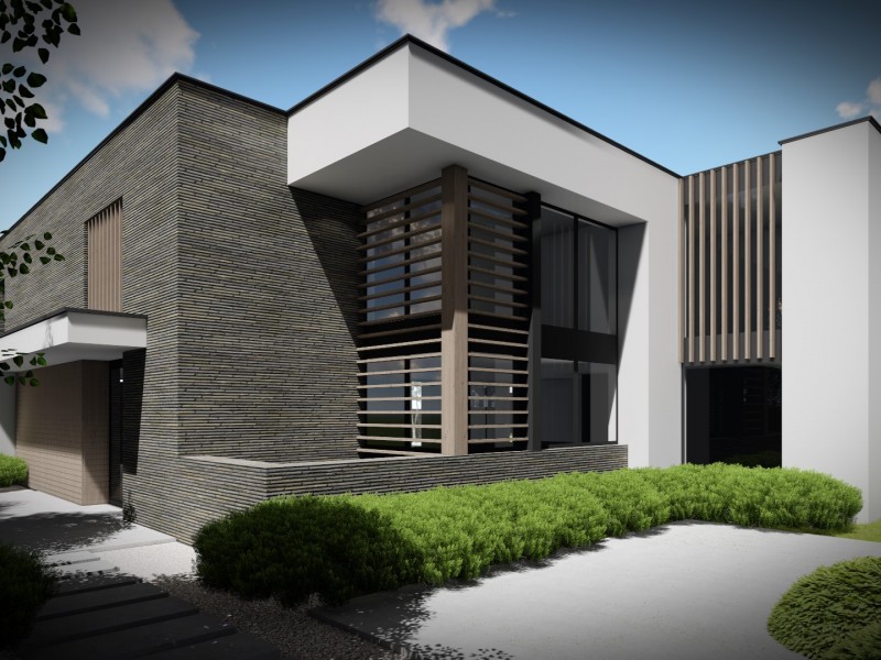 Moderne villa met zwembad