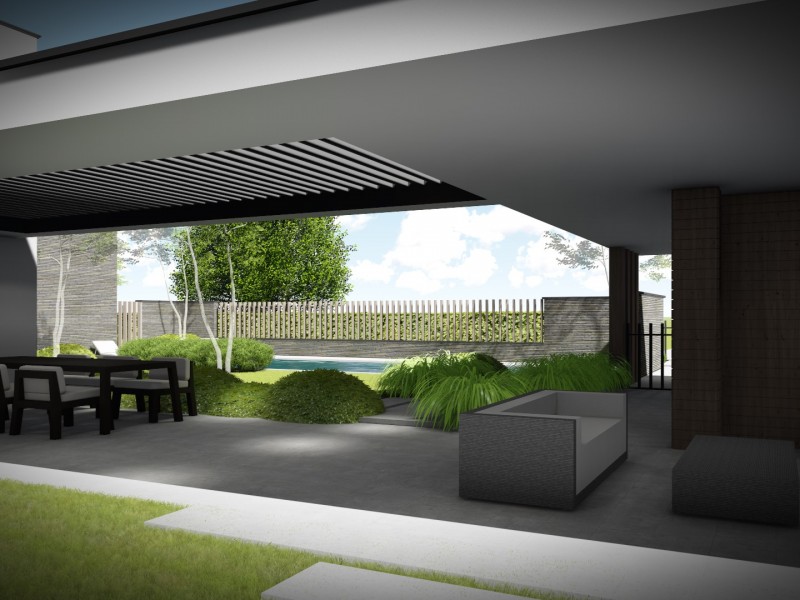 Moderne villa met zwembad