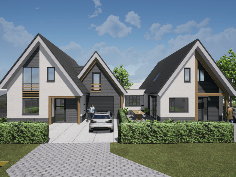 Stijlvol Wonen in Moderne 2-onder-1-kap