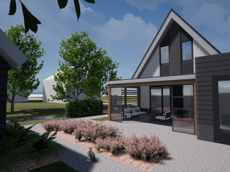 Stijlvol Wonen in Moderne 2-onder-1-kap